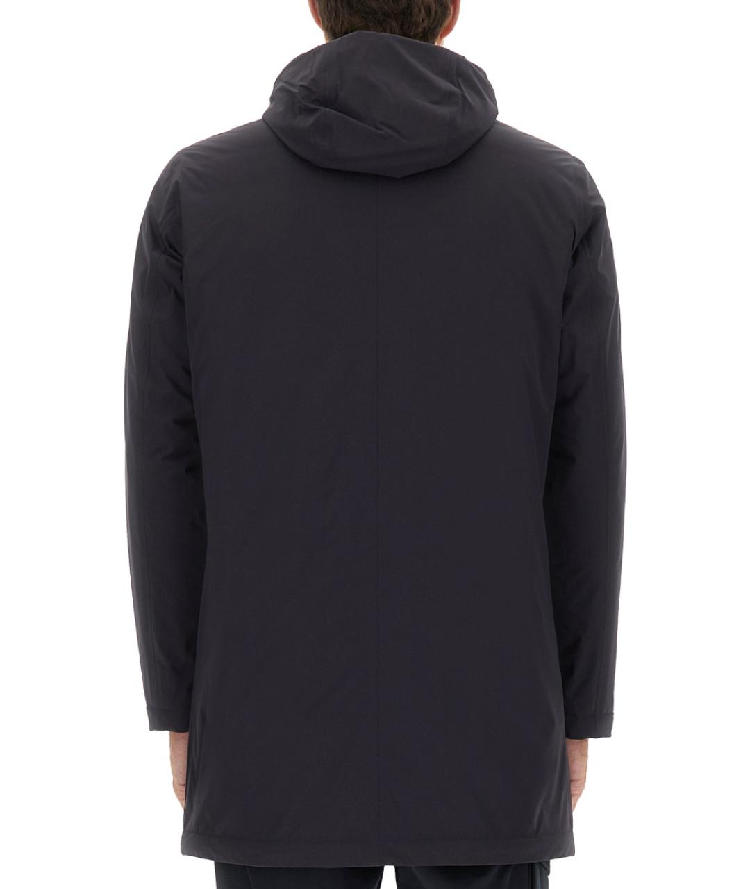 HERNO Синяя полиамидовая парка, фото 3