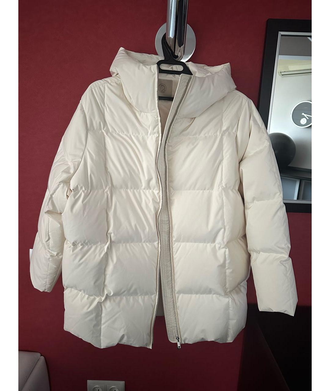 12 STOREEZ Белый полиэстеровый пуховик, фото 8