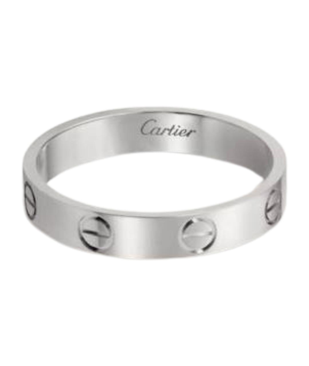 CARTIER Серебряное кольцо из белого золота, фото 1