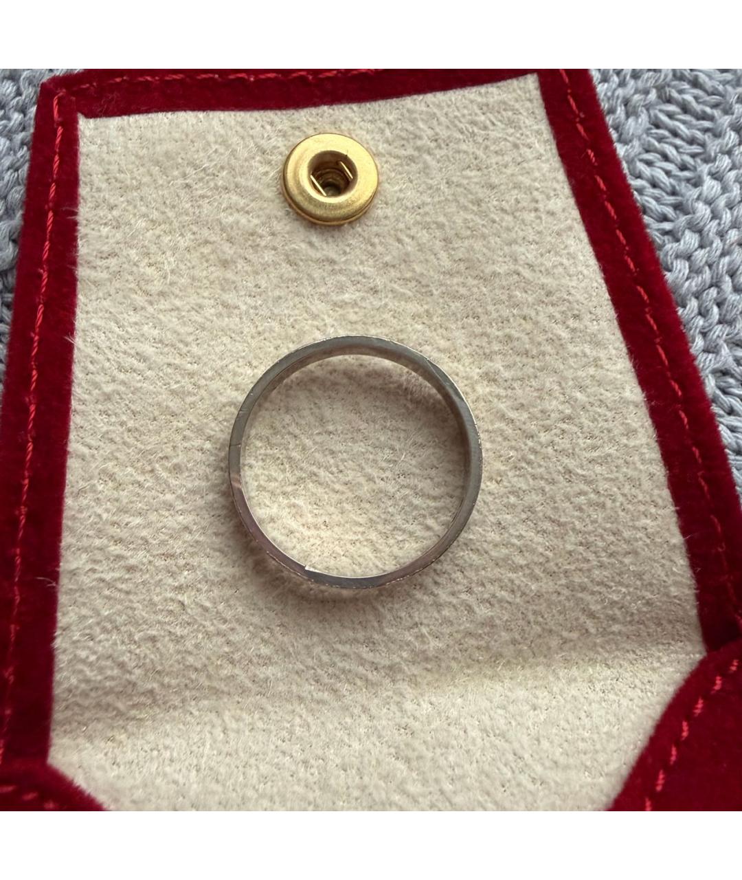 CARTIER Серебряное кольцо из белого золота, фото 7