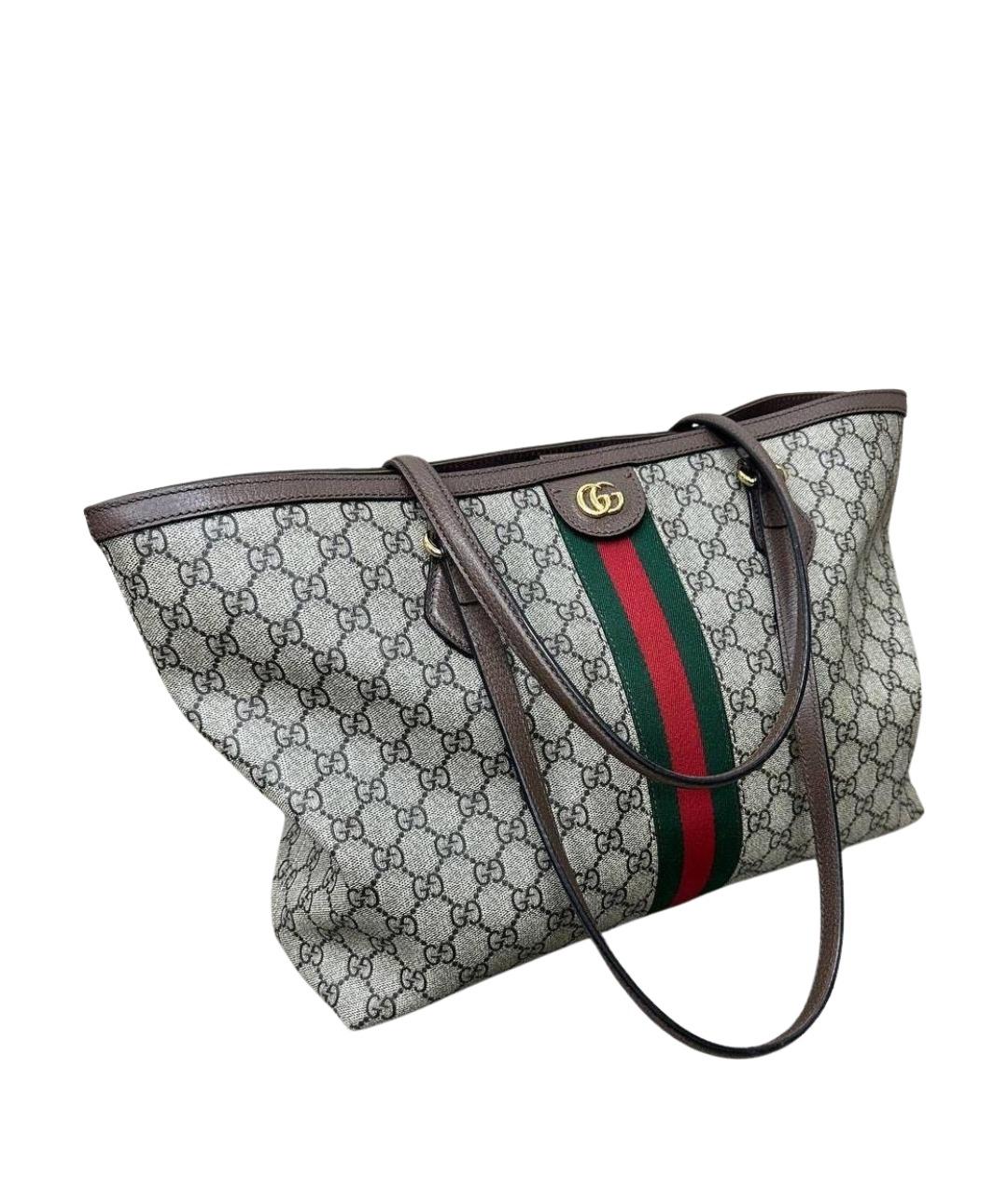 GUCCI Мульти кожаная сумка с короткими ручками, фото 1