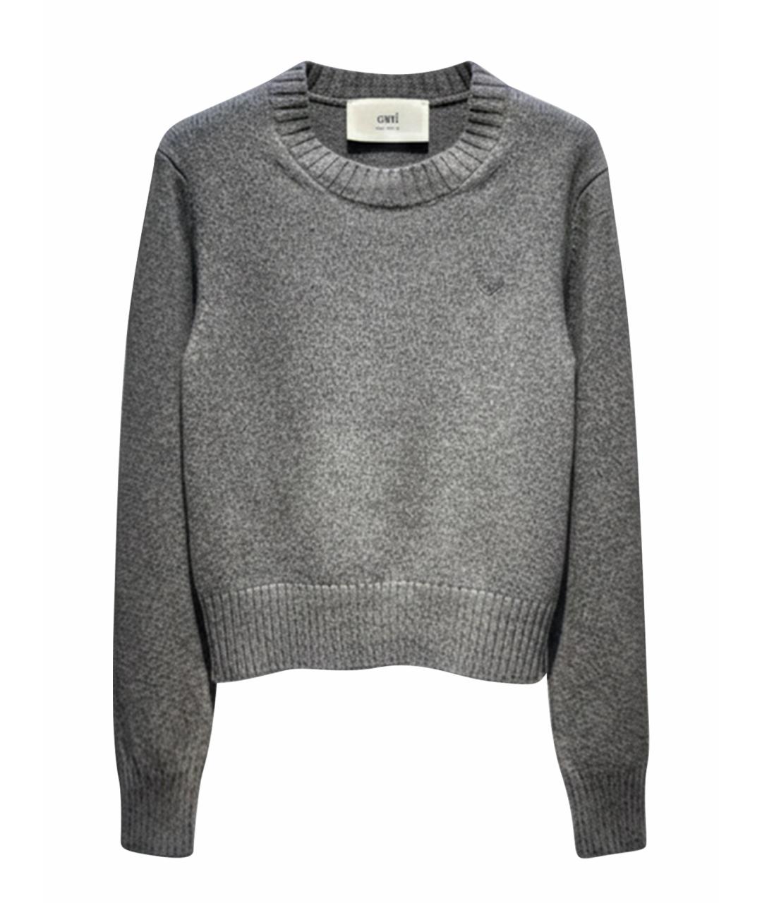 Ami Paris Серый джемпер / свитер, фото 1