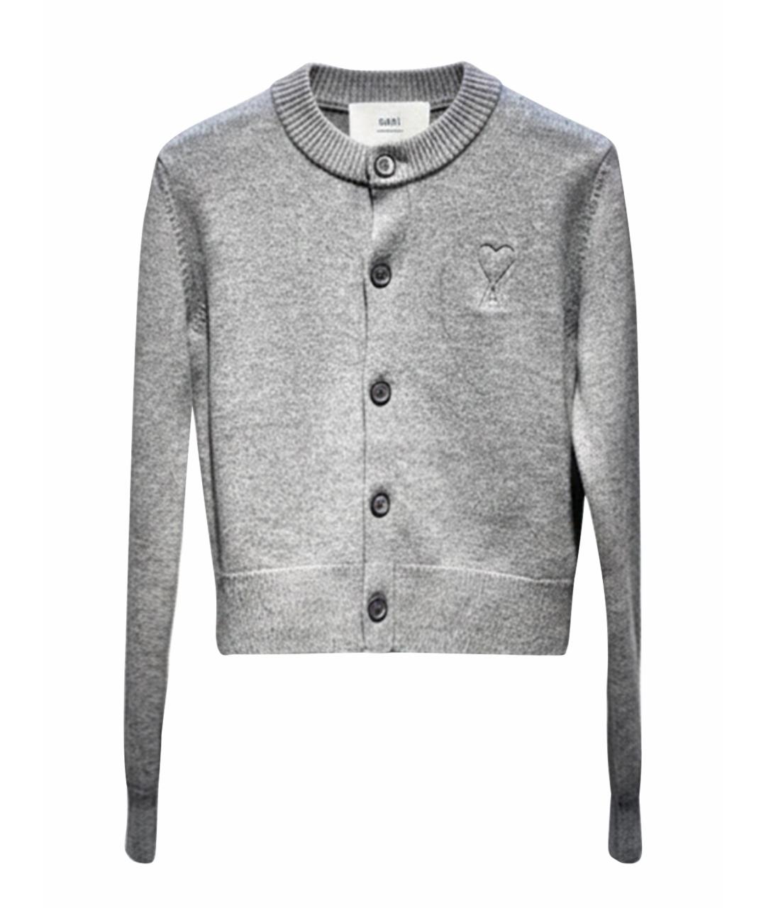 Ami Paris Серый кардиган, фото 1
