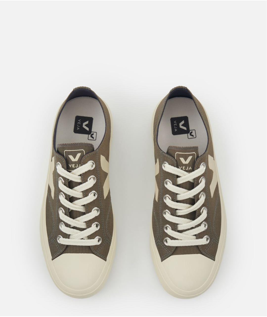 VEJA Хаки текстильные кеды, фото 3