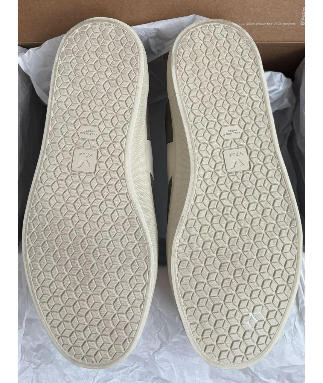 VEJA Хаки текстильные кеды, фото 5