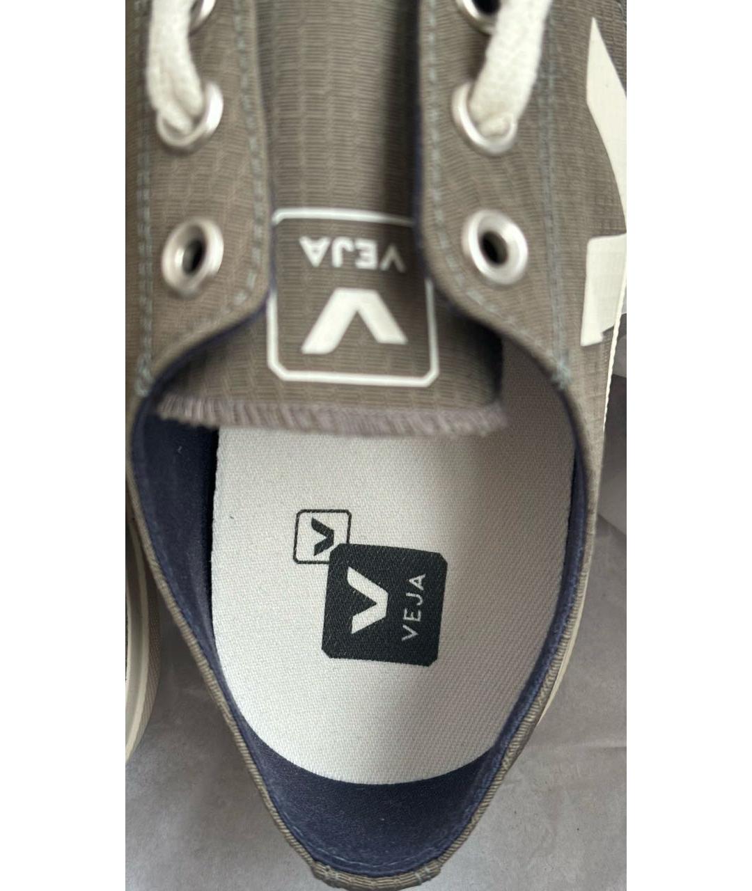 VEJA Хаки текстильные кеды, фото 7