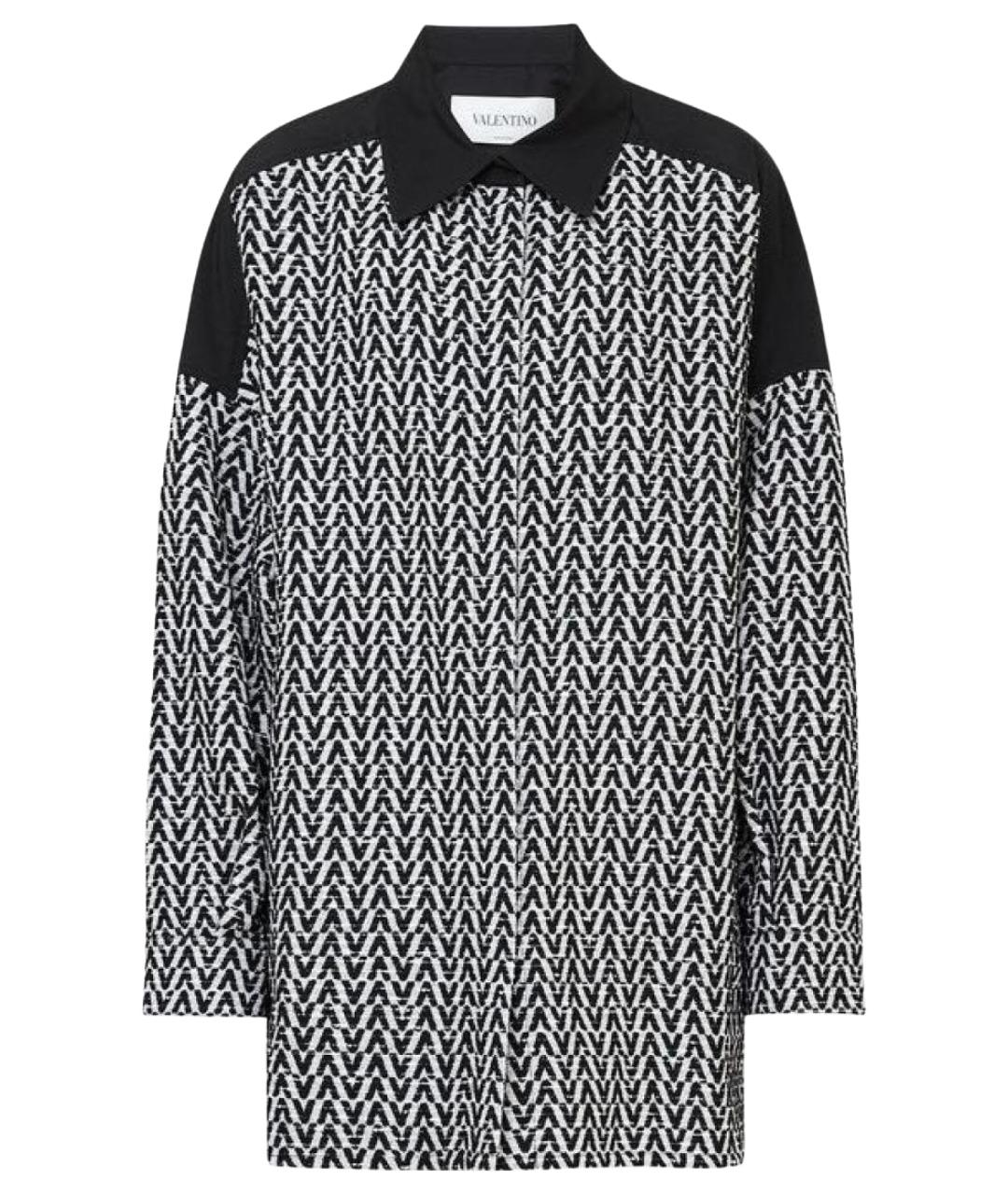 VALENTINO Черная хлопковая куртка, фото 1