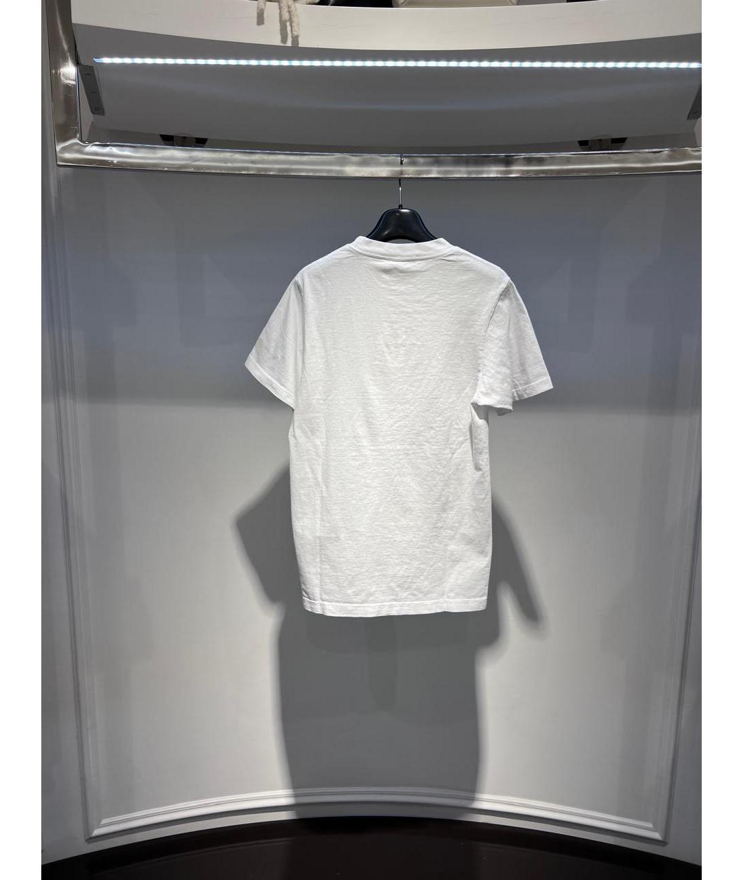 SPORTY AND RICH Белая хлопковая футболка, фото 2