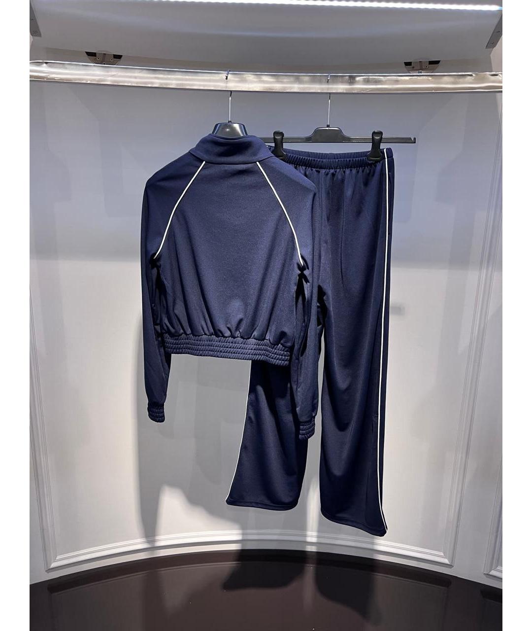 SPORTY AND RICH Синий полиэстеровый спортивные костюмы, фото 2