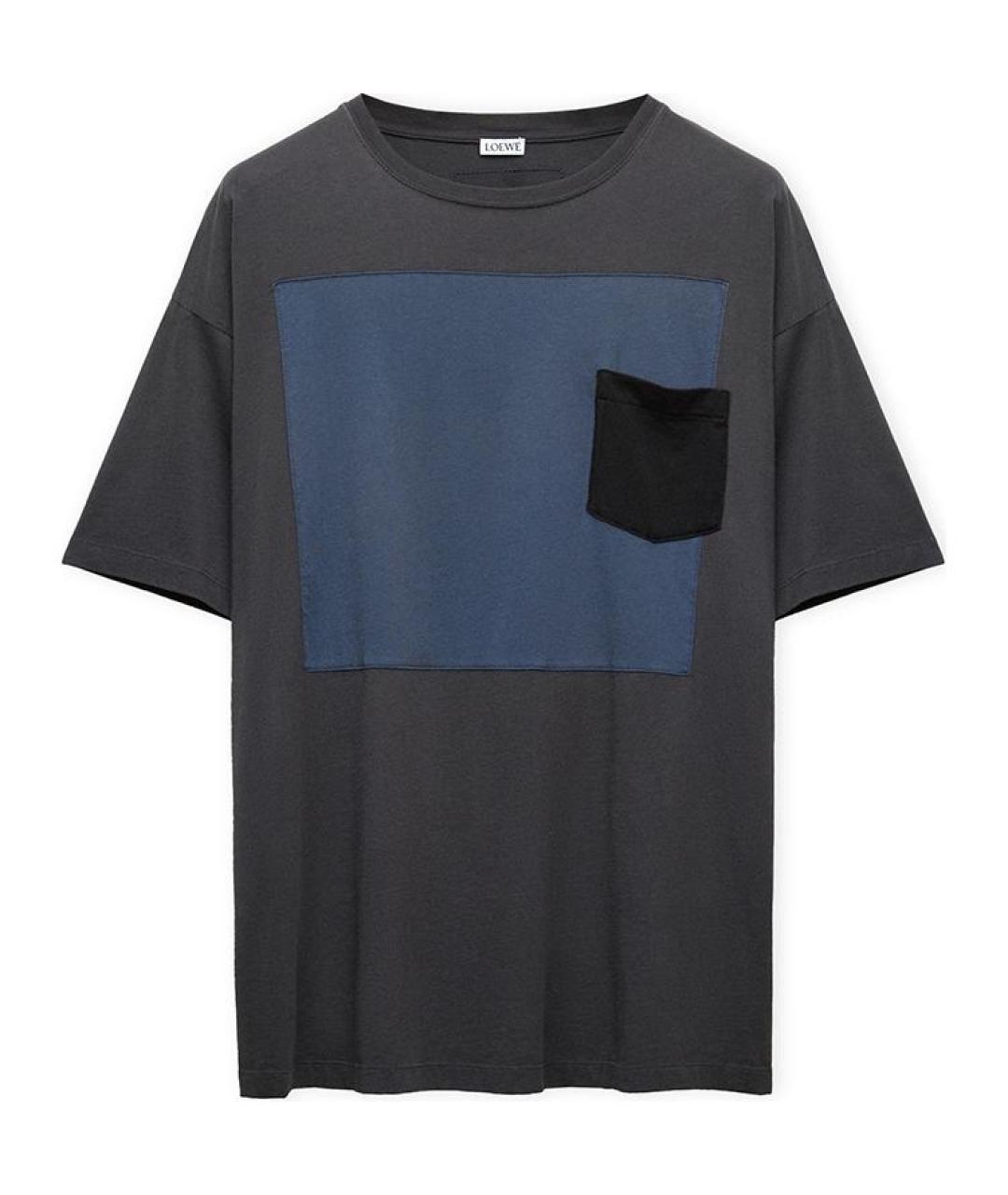 LOEWE Мульти хлопковая футболка, фото 1