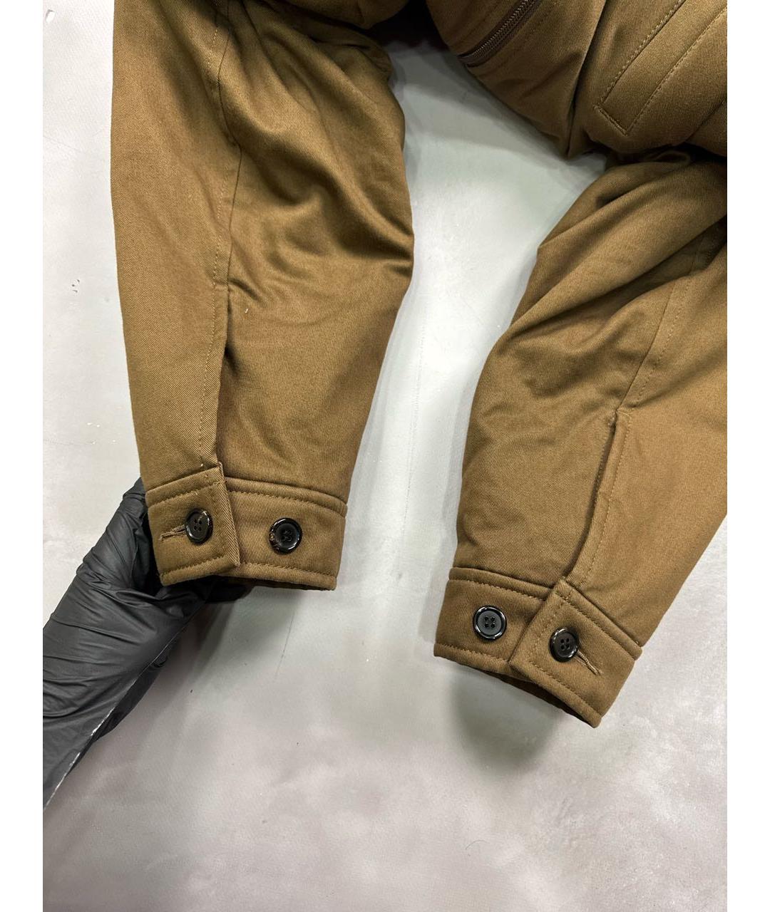 UNDERCOVER Коричневая полиэстеровая куртка, фото 5