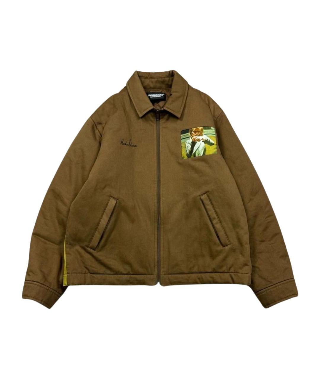 UNDERCOVER Коричневая полиэстеровая куртка, фото 1