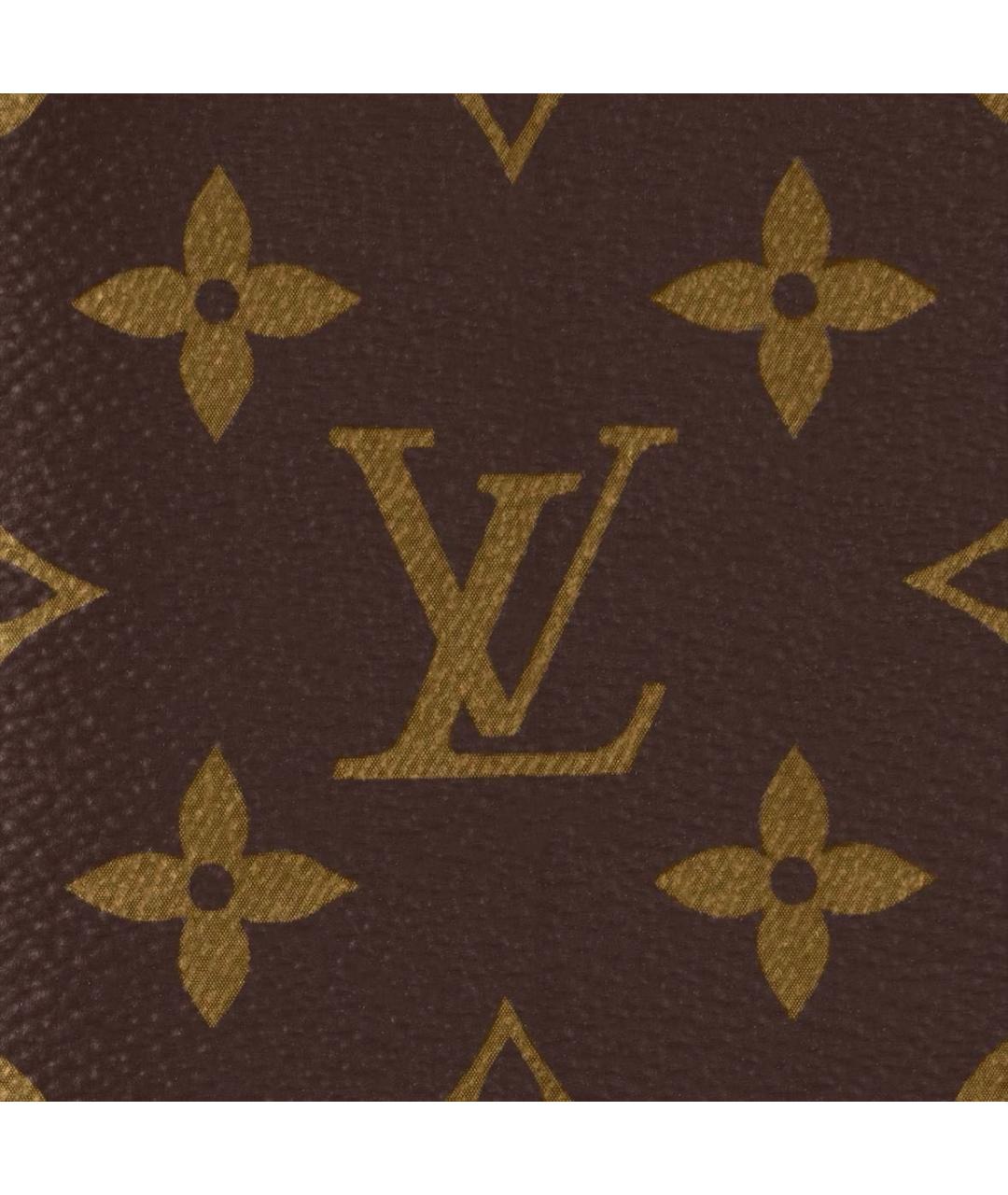 LOUIS VUITTON Коричневый кошелек, фото 5