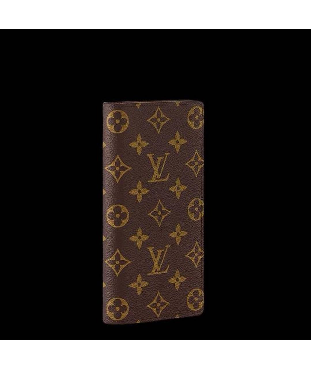 LOUIS VUITTON Коричневый кошелек, фото 2