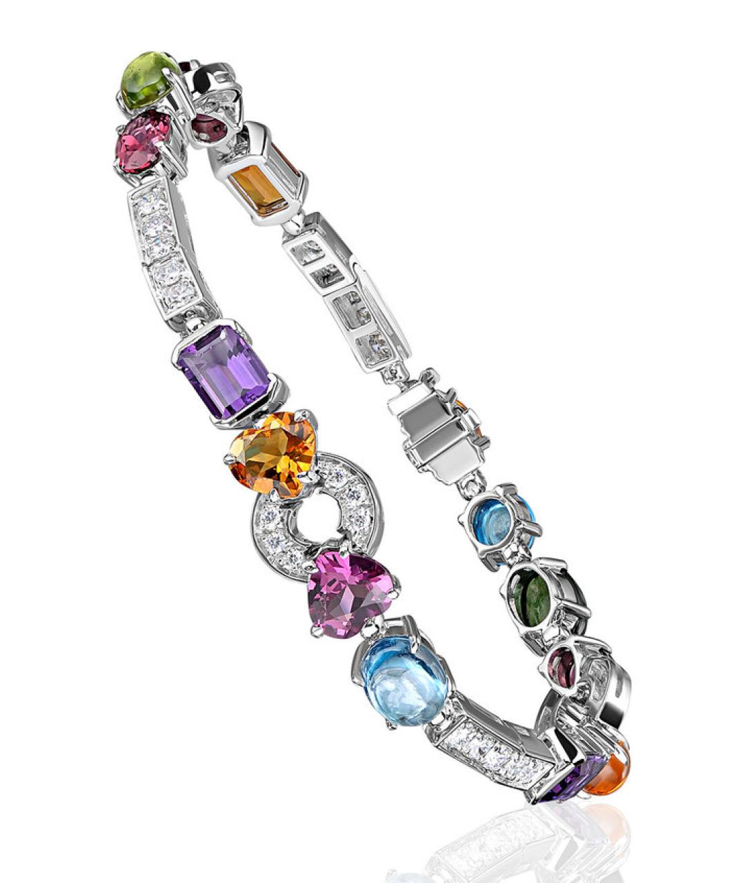 BVLGARI Мульти браслет из белого золота, фото 3