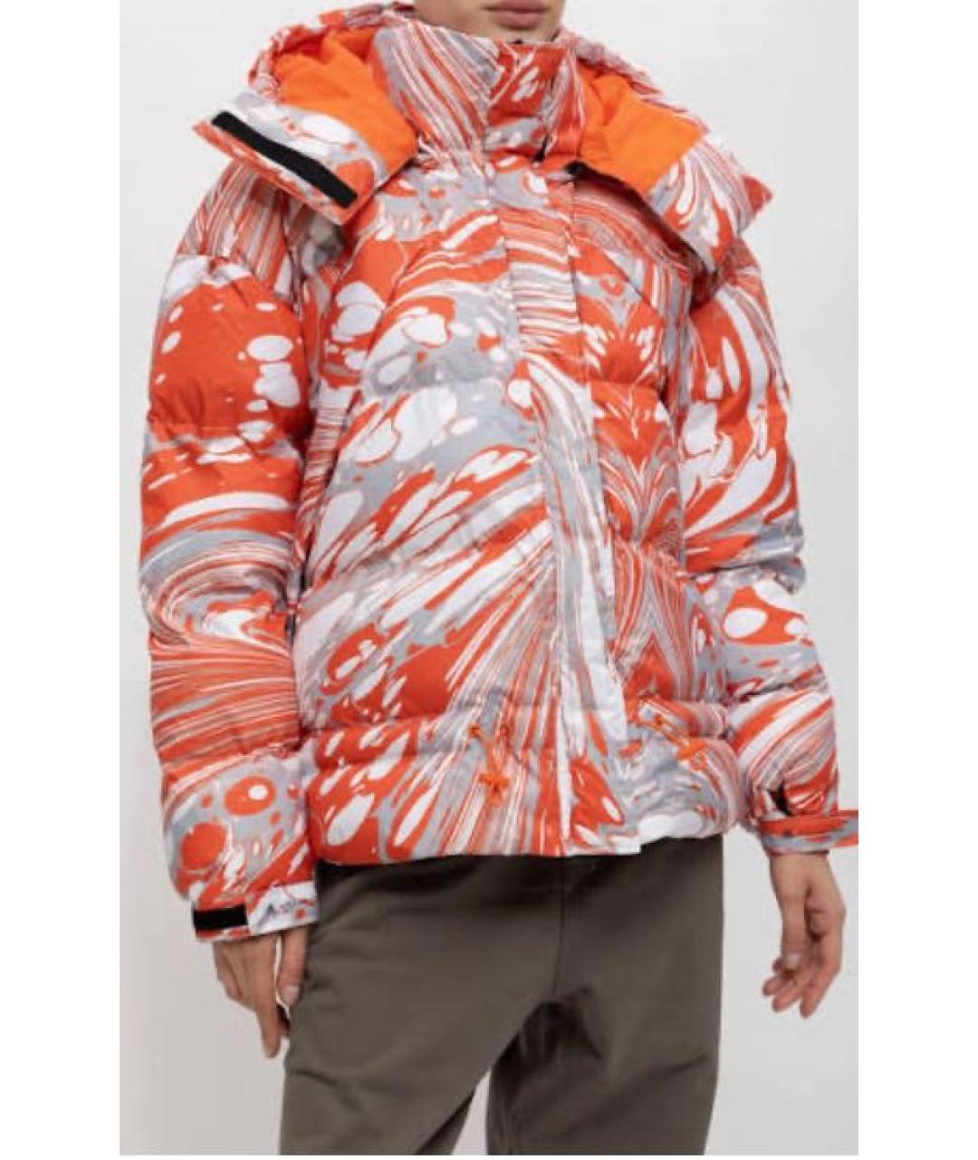 ADIDAS BY STELLA MCCARTNEY Оранжевый полиэстеровый пуховик, фото 3