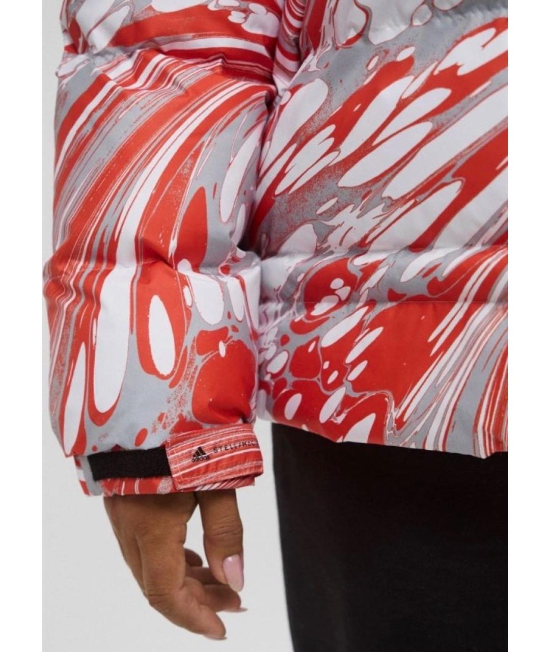 ADIDAS BY STELLA MCCARTNEY Оранжевый полиэстеровый пуховик, фото 8