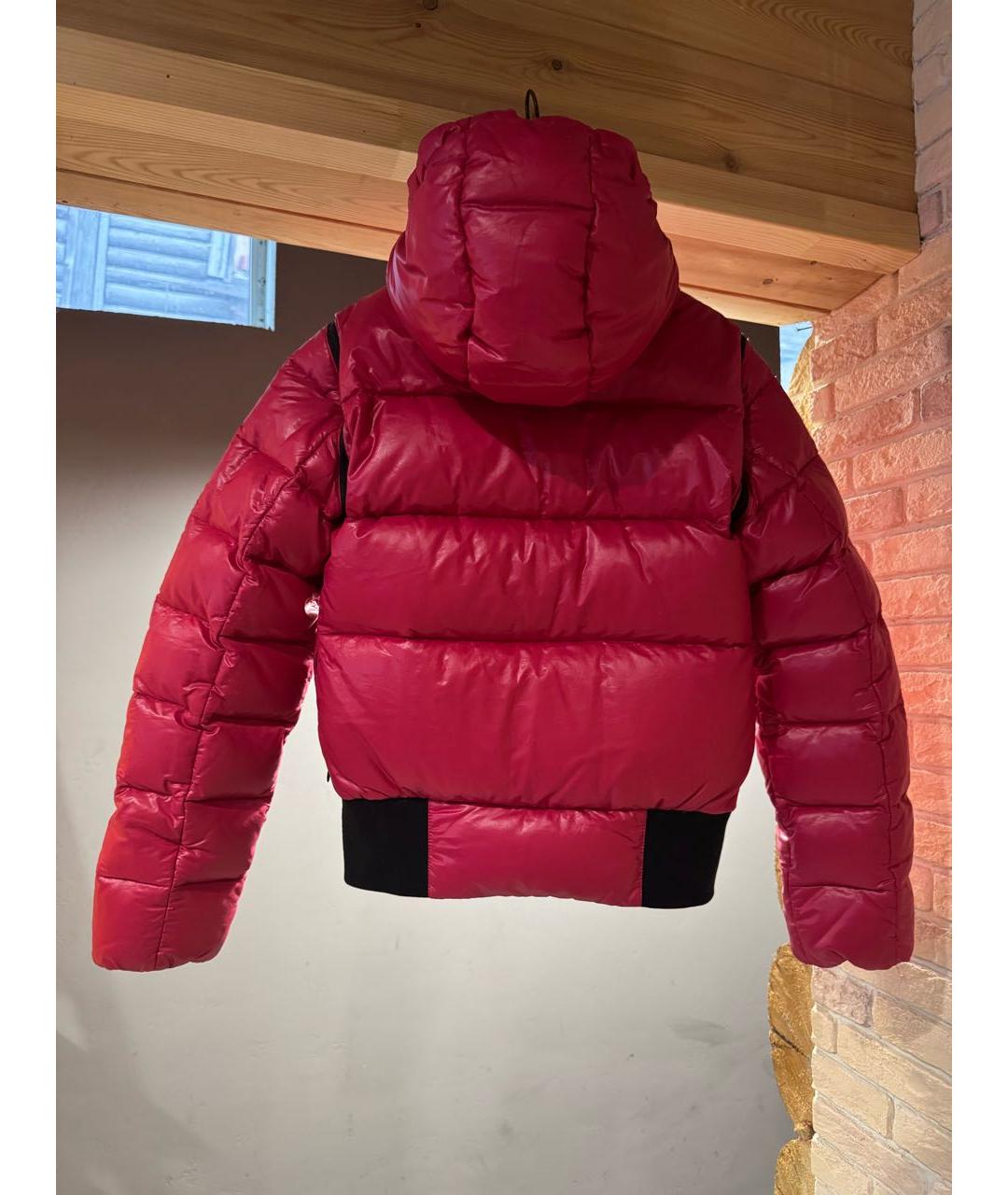 FENDI Красная полиамидовая куртка, фото 2