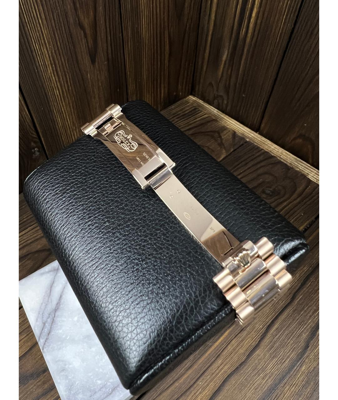 ROLEX Золотые часы из розового золота, фото 6