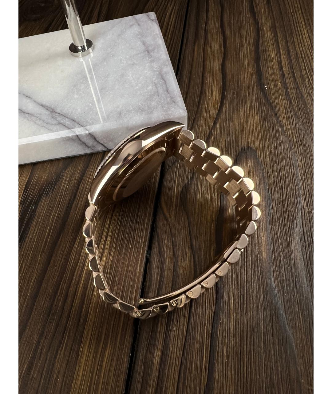 ROLEX Золотые часы из розового золота, фото 9