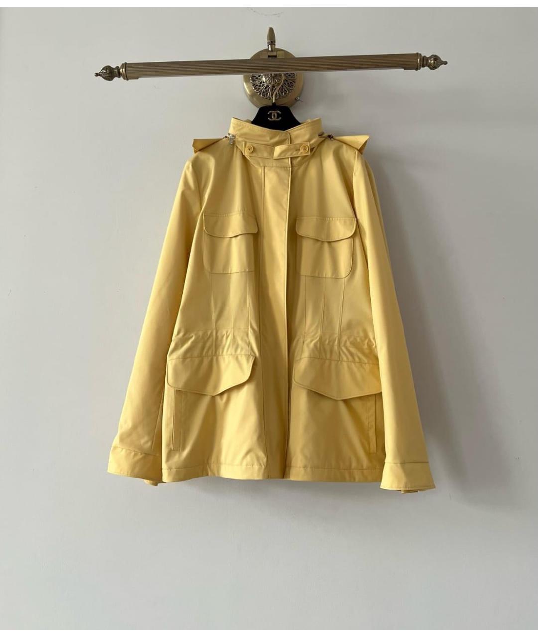 LORO PIANA Желтая парка, фото 3