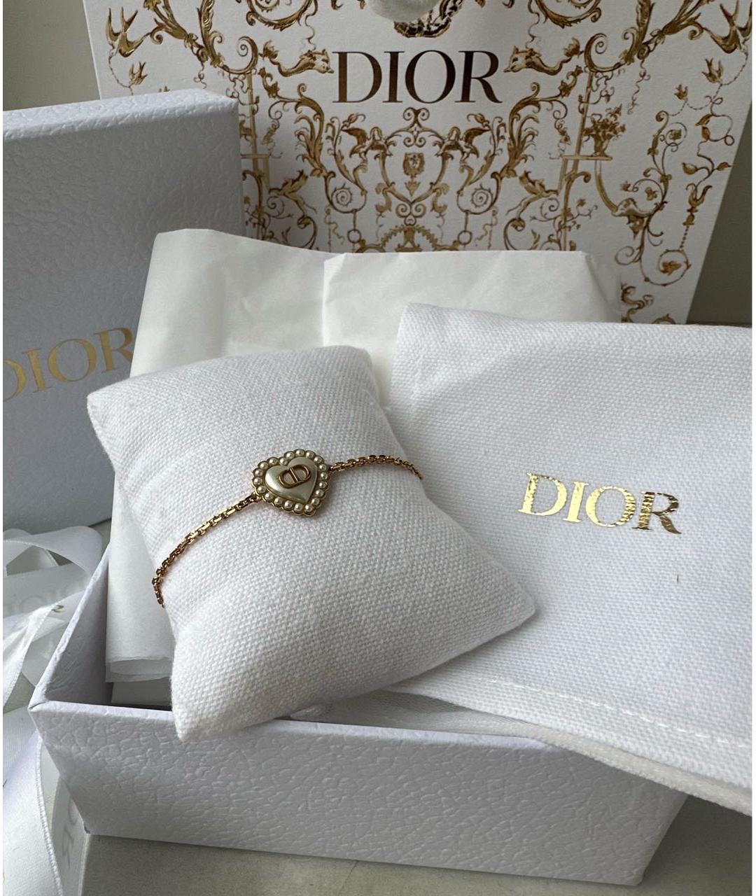 CHRISTIAN DIOR Белый браслет, фото 4