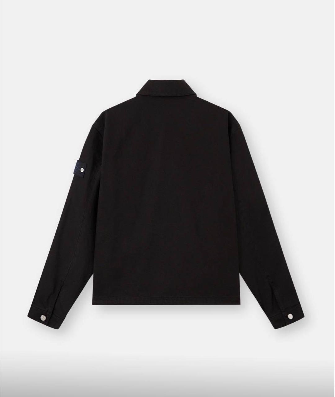 STONE ISLAND Черная деним куртка, фото 2