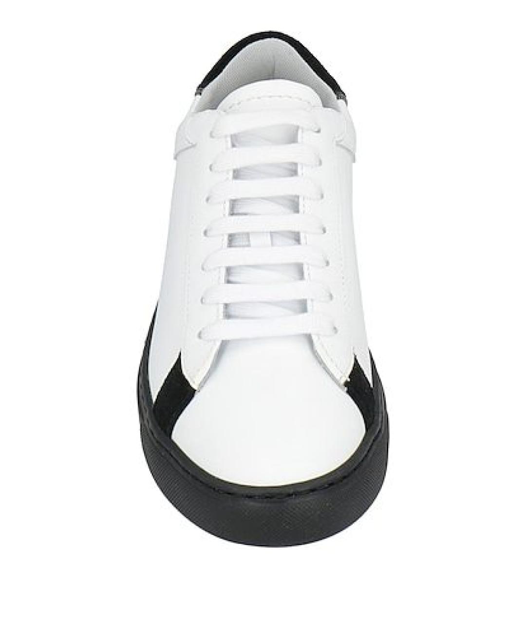 FABIANA FILIPPI Белые кожаные кеды, фото 2