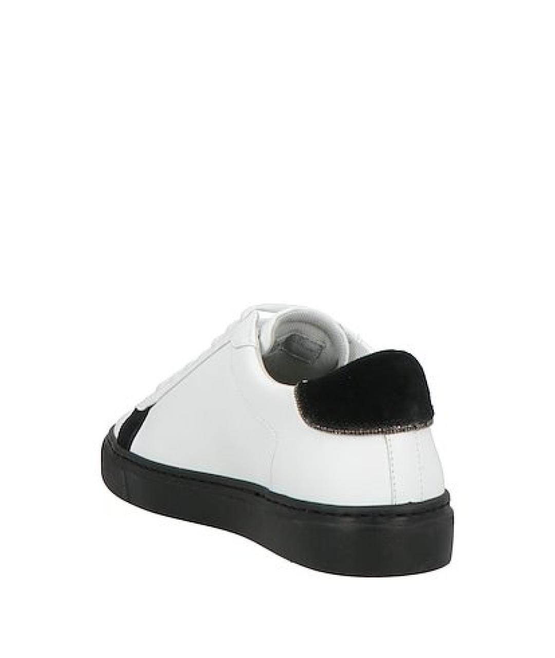 FABIANA FILIPPI Белые кожаные кеды, фото 4