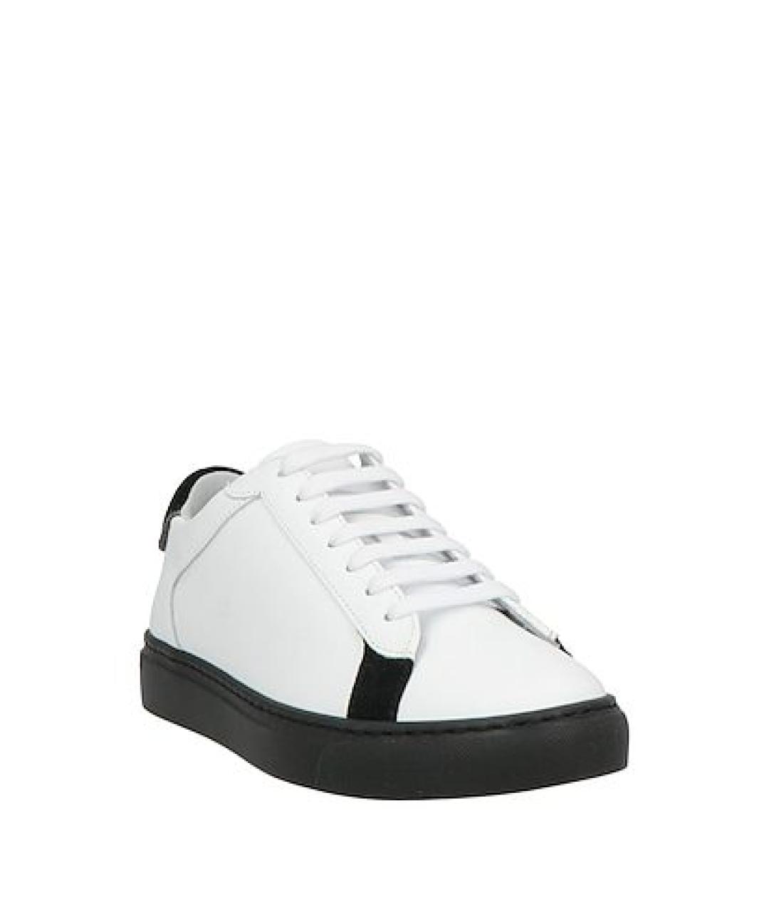 FABIANA FILIPPI Белые кожаные кеды, фото 3