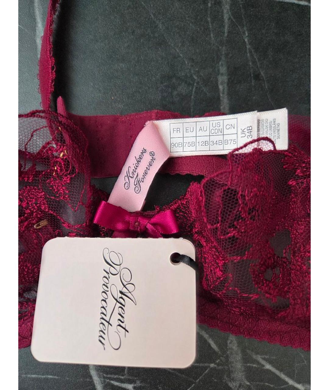 AGENT PROVOCATEUR Бордовый комплекты, фото 7