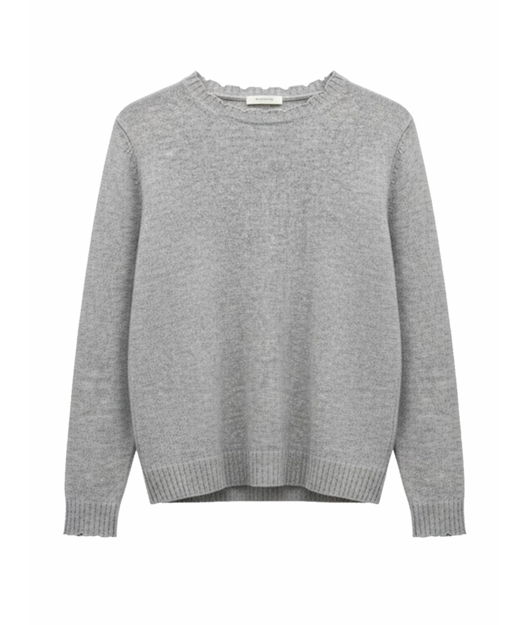 ALLUDE Серый кашемировый джемпер / свитер, фото 1