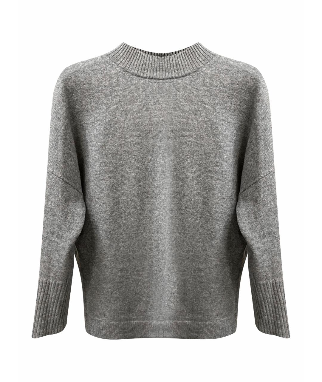 ALLUDE Серый кашемировый джемпер / свитер, фото 1