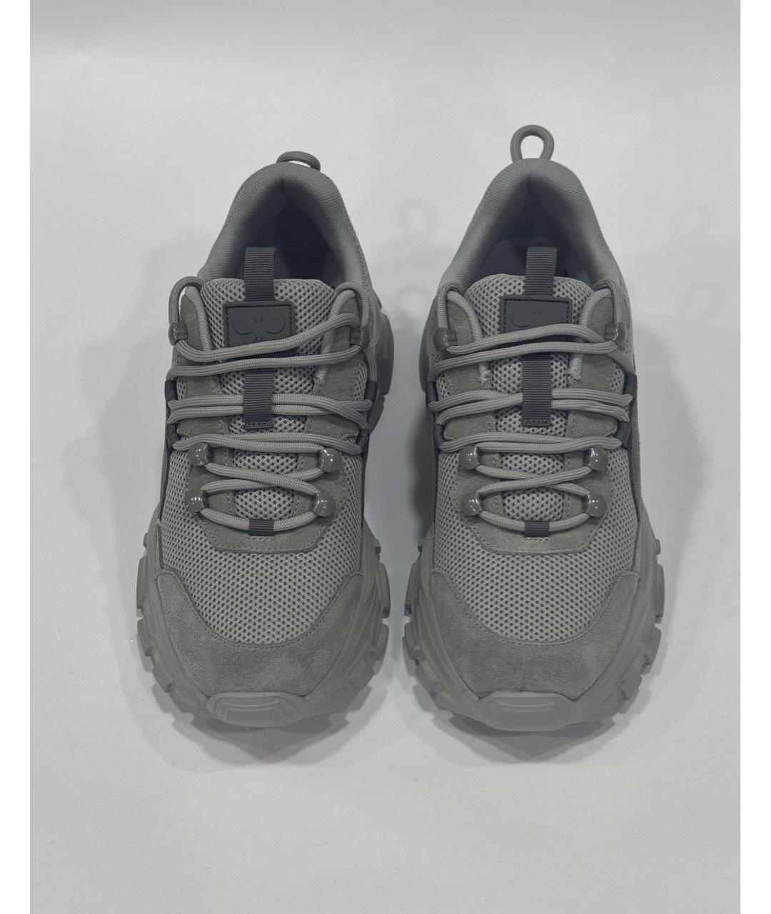 WEEKEND MAX MARA Серые текстильные кроссовки, фото 2