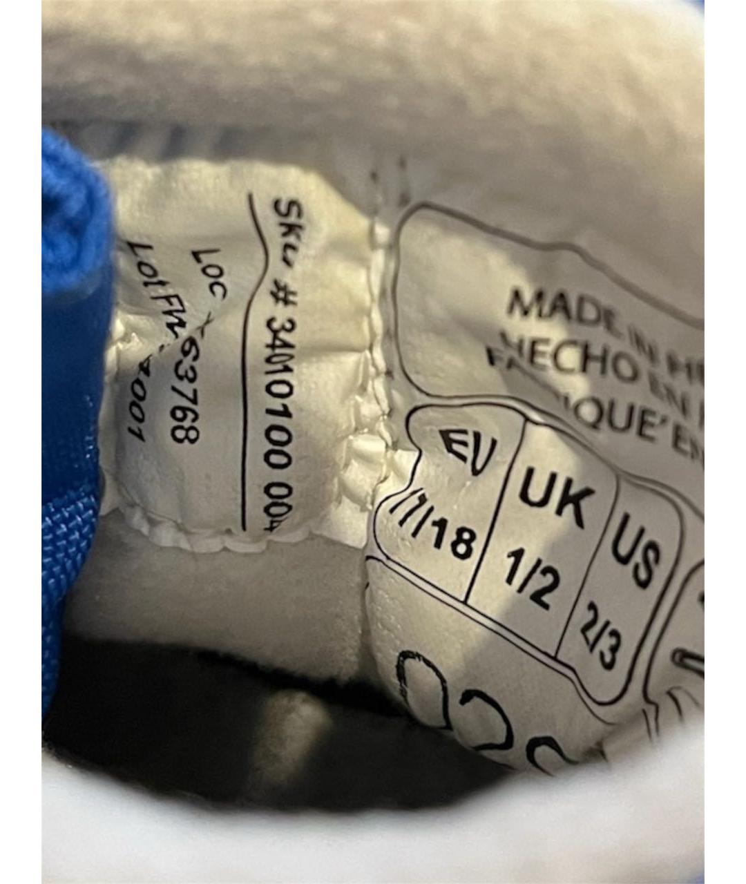 MOON BOOT Синие текстильные ботинки, фото 6