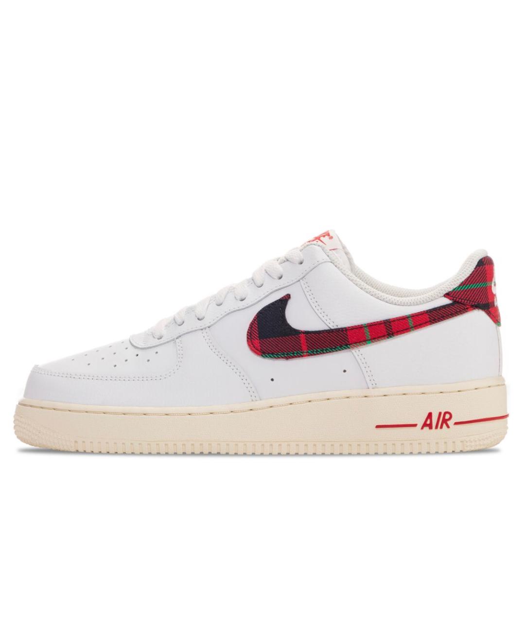 NIKE Белые кожаные низкие кроссовки / кеды, фото 3