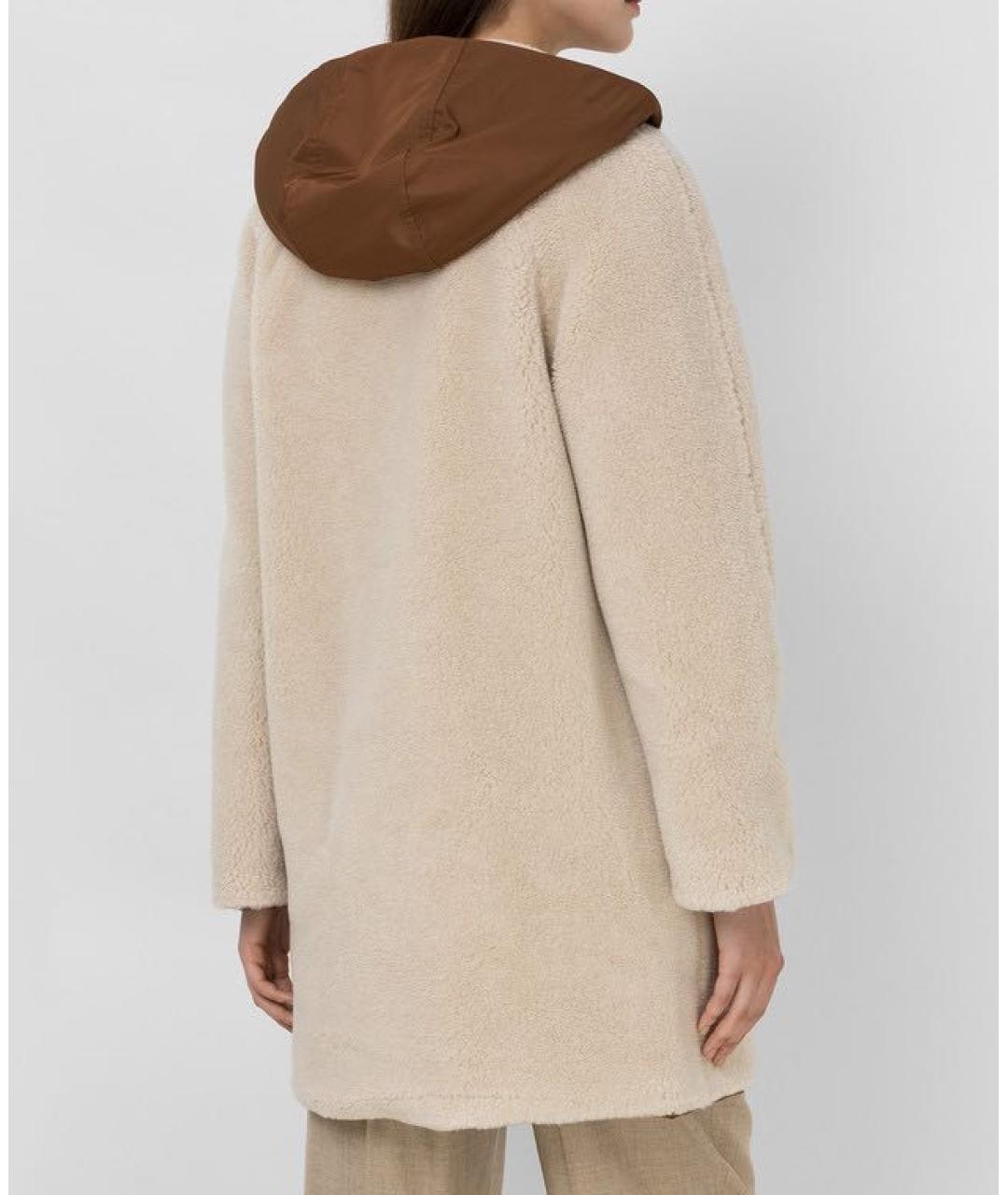 LORO PIANA Коричневая кашемировая парка, фото 4