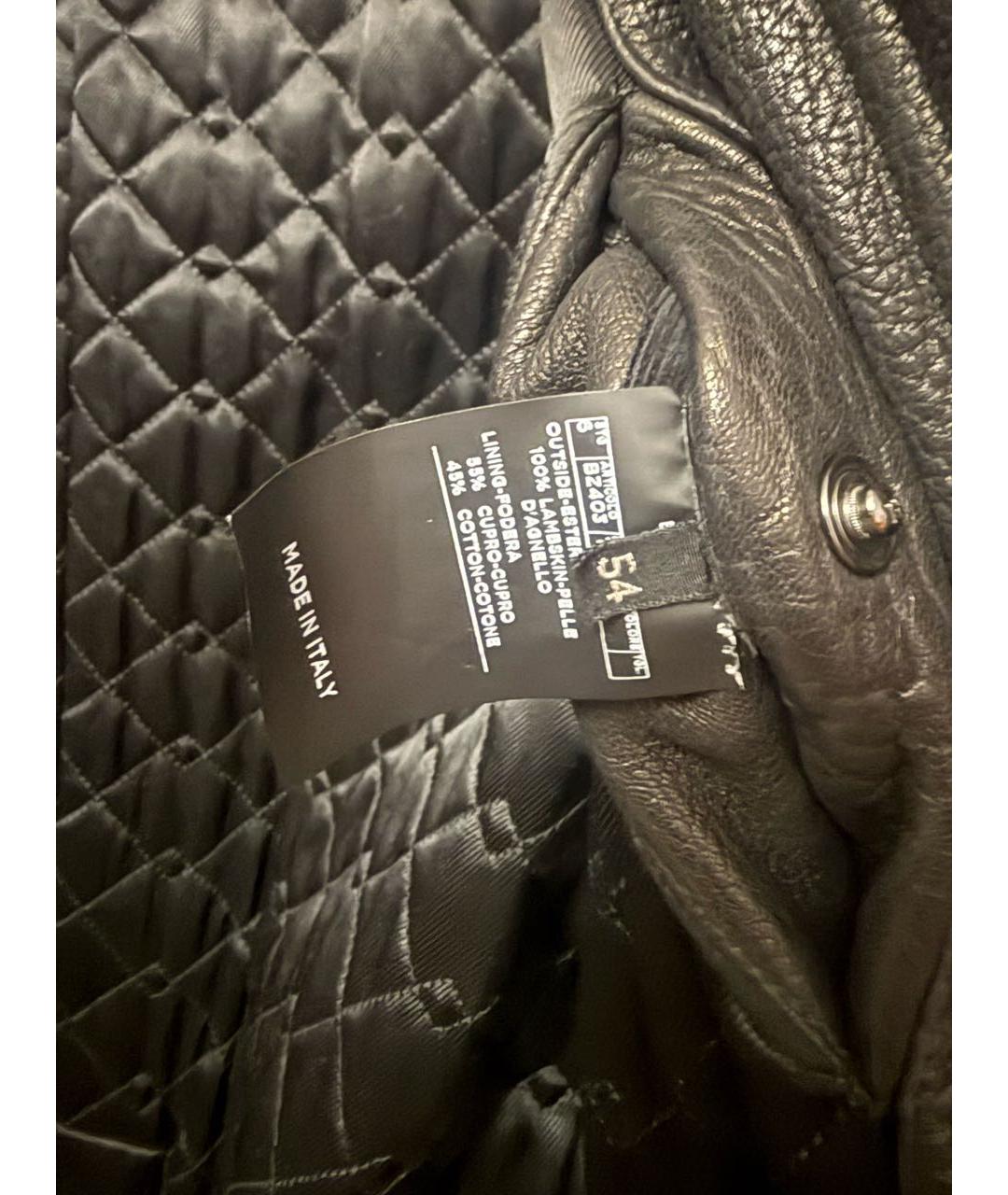 TOM FORD Черная кожаная куртка, фото 5