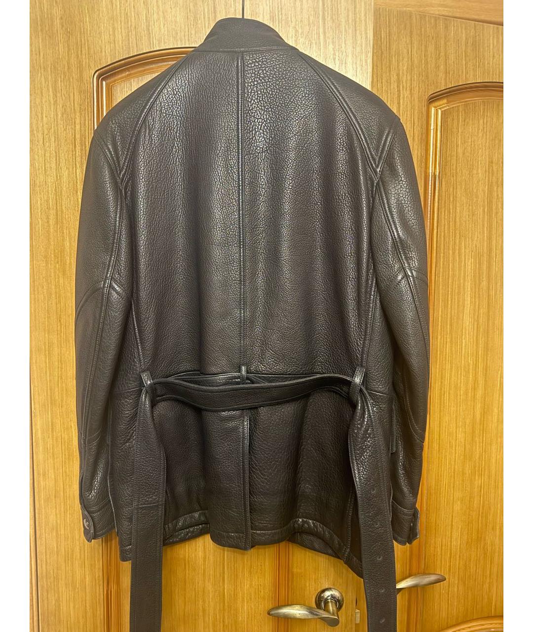 TOM FORD Черная кожаная куртка, фото 7