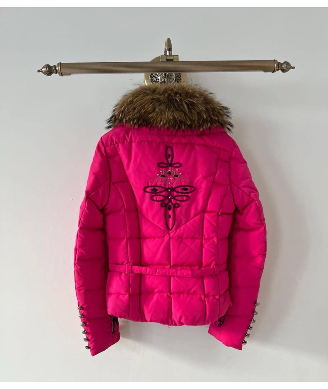 BOGNER Розовая полиэстеровая куртка, фото 2