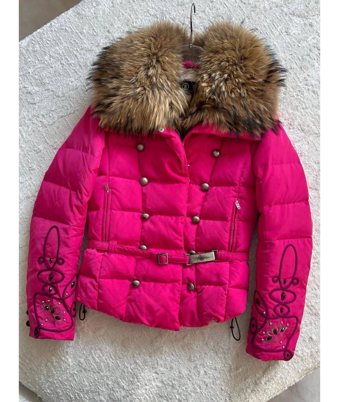 BOGNER Розовая полиэстеровая куртка, фото 3