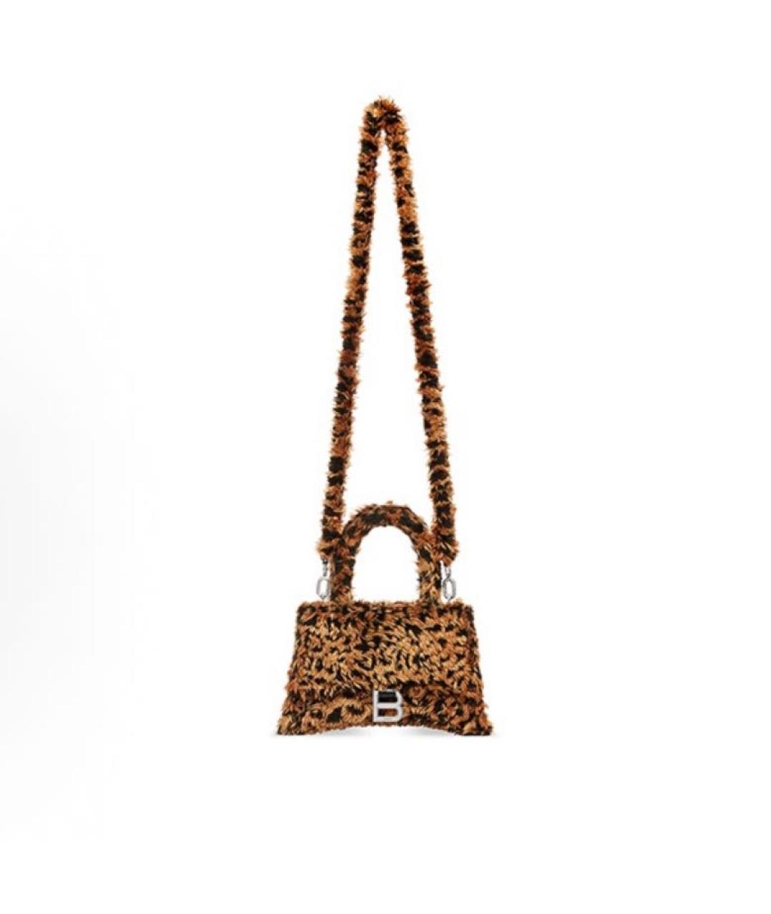 BALENCIAGA Мульти меховая сумка через плечо, фото 5