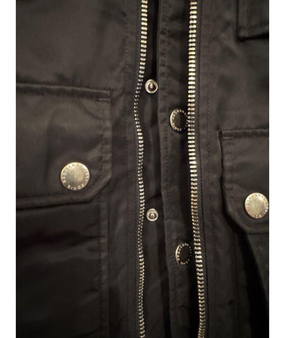 DSQUARED2 Черный пуховик, фото 5