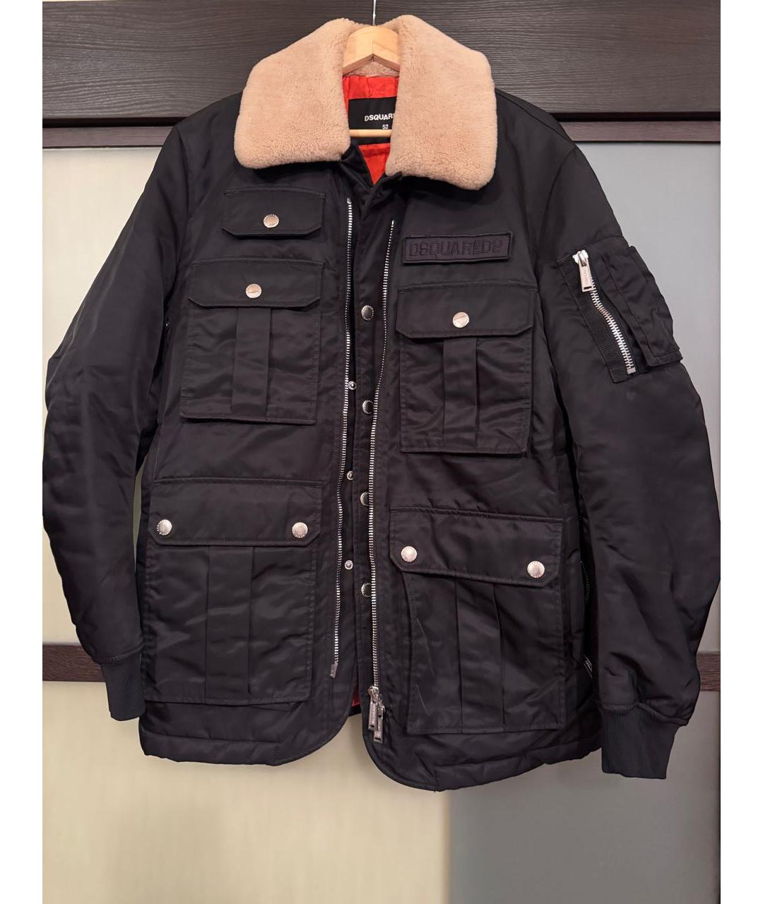 DSQUARED2 Черный пуховик, фото 9