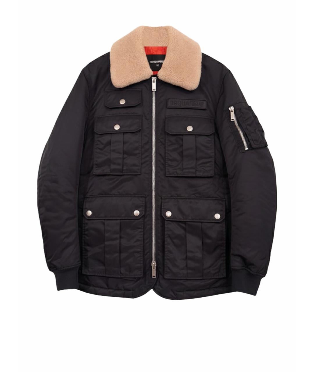 DSQUARED2 Черный пуховик, фото 1