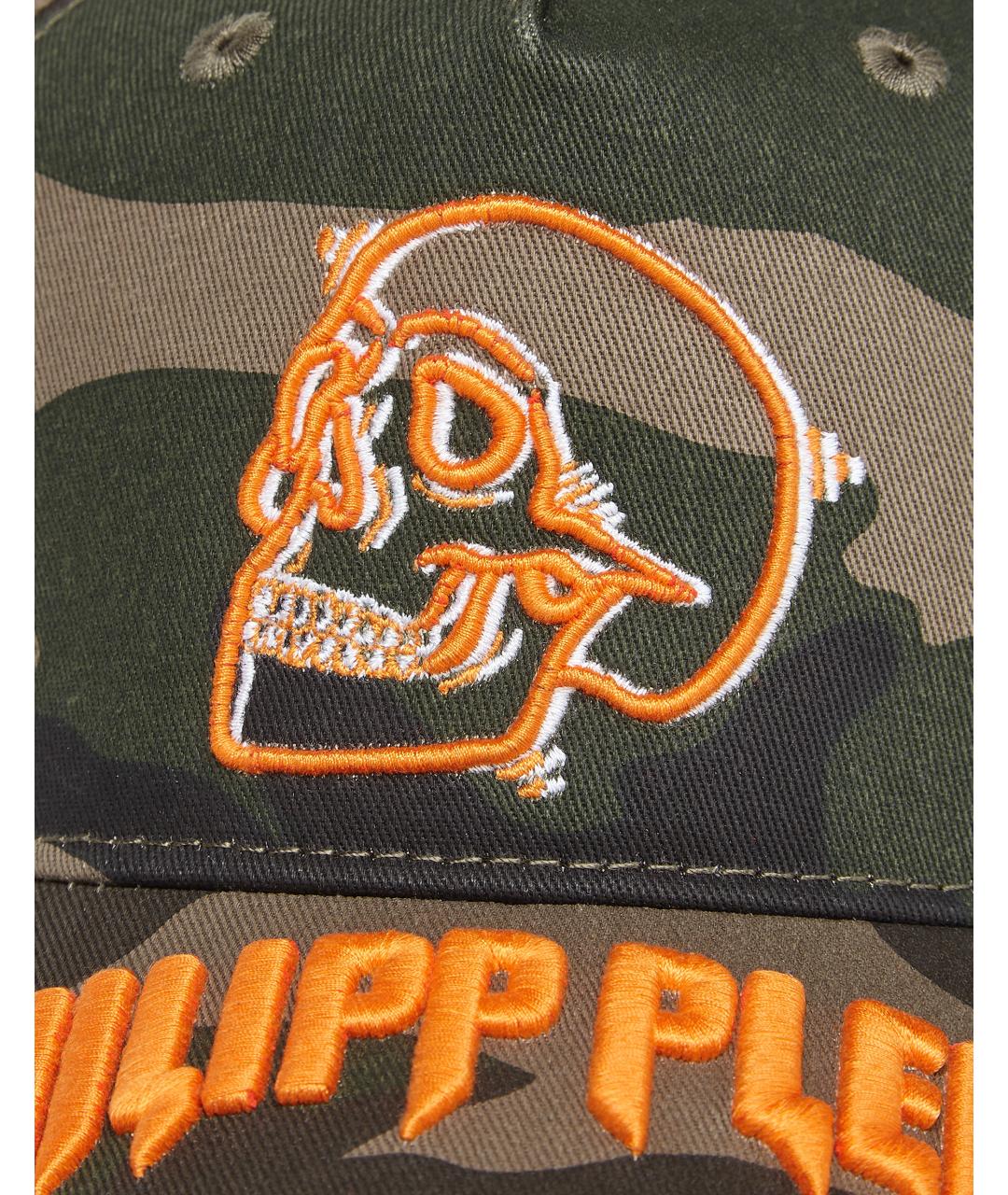 PHILIPP PLEIN Хаки хлопковая кепка/бейсболка, фото 5
