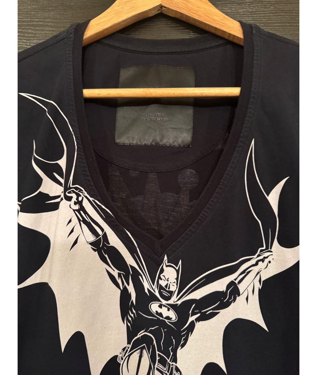 PHILIPP PLEIN Черная хлопковая футболка, фото 4