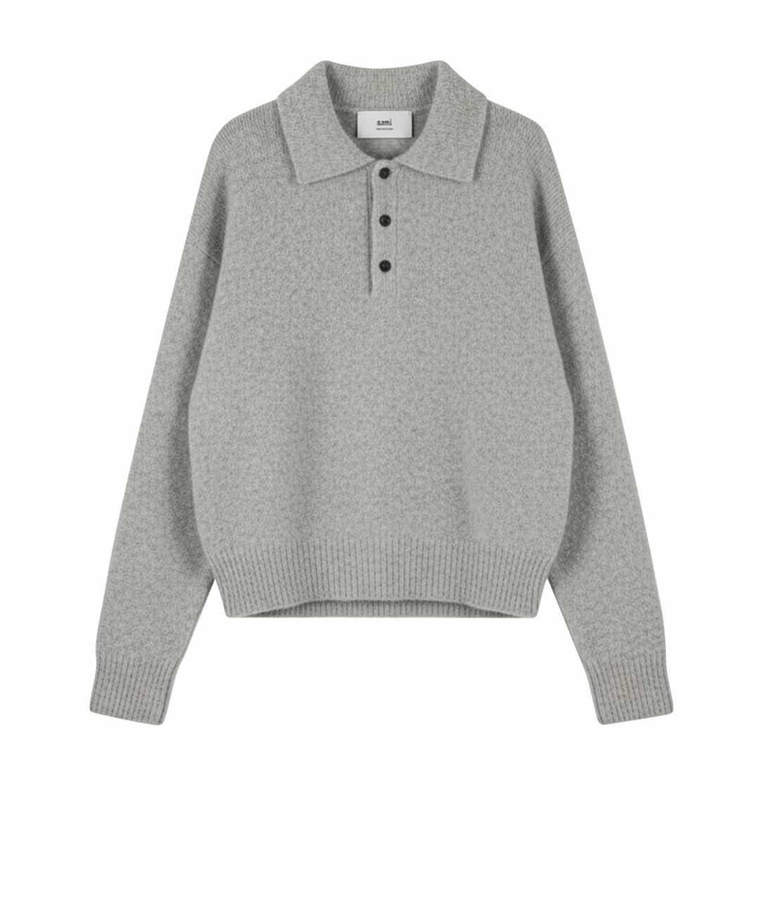 Ami Paris Серый джемпер / свитер, фото 1