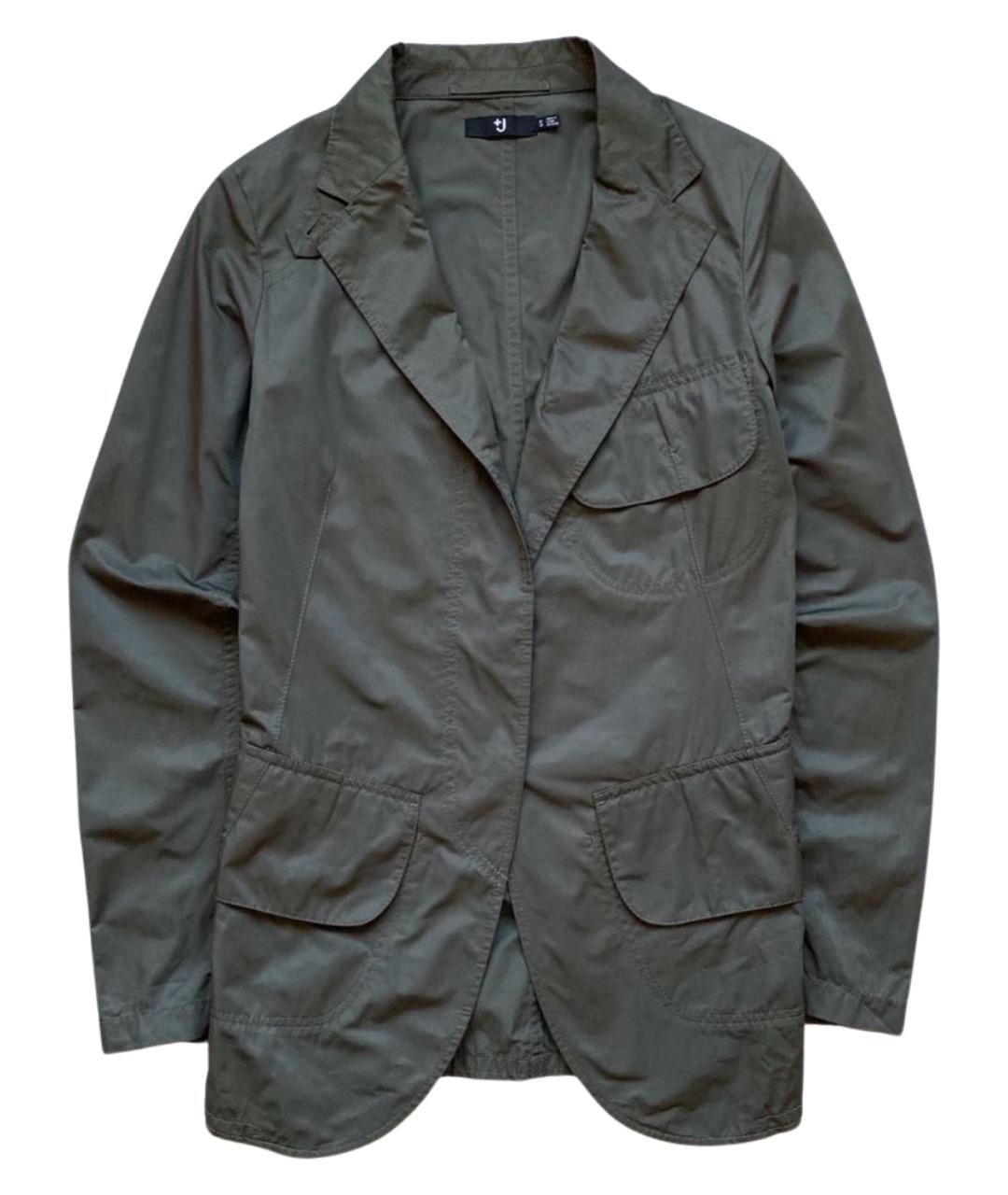 JIL SANDER Хаки жакет/пиджак, фото 1