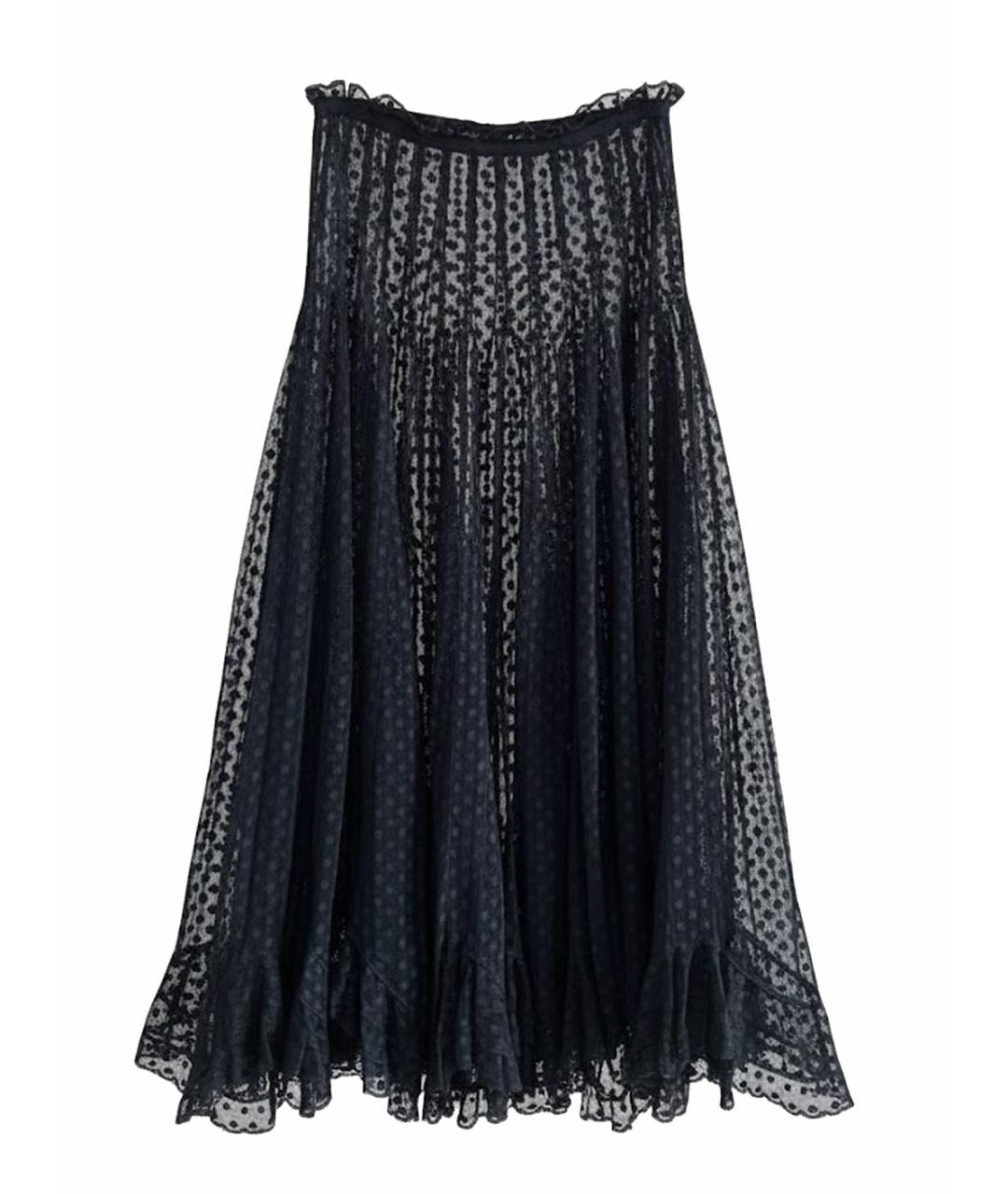 CHRISTIAN DIOR Черная юбка макси, фото 1